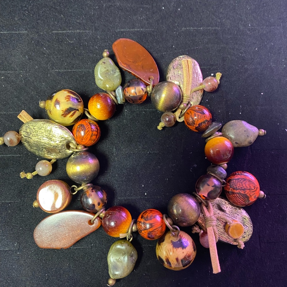 Elegant Multicolor Beaded Bracelet - image 1